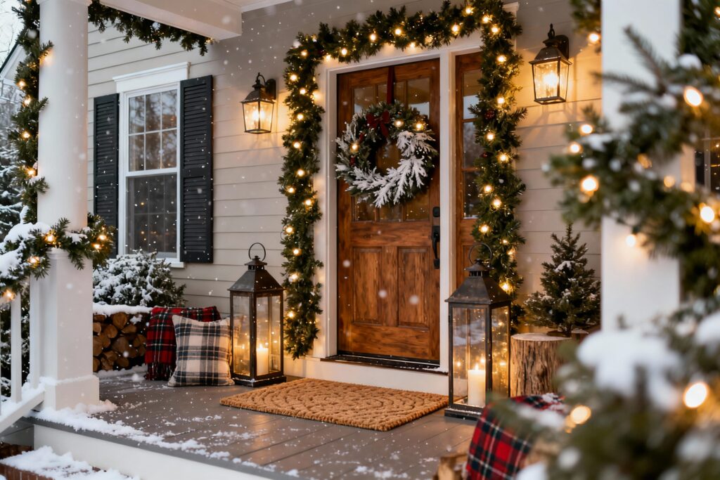 Christmas Porch Decor Ideas for a Cozy Holiday Home