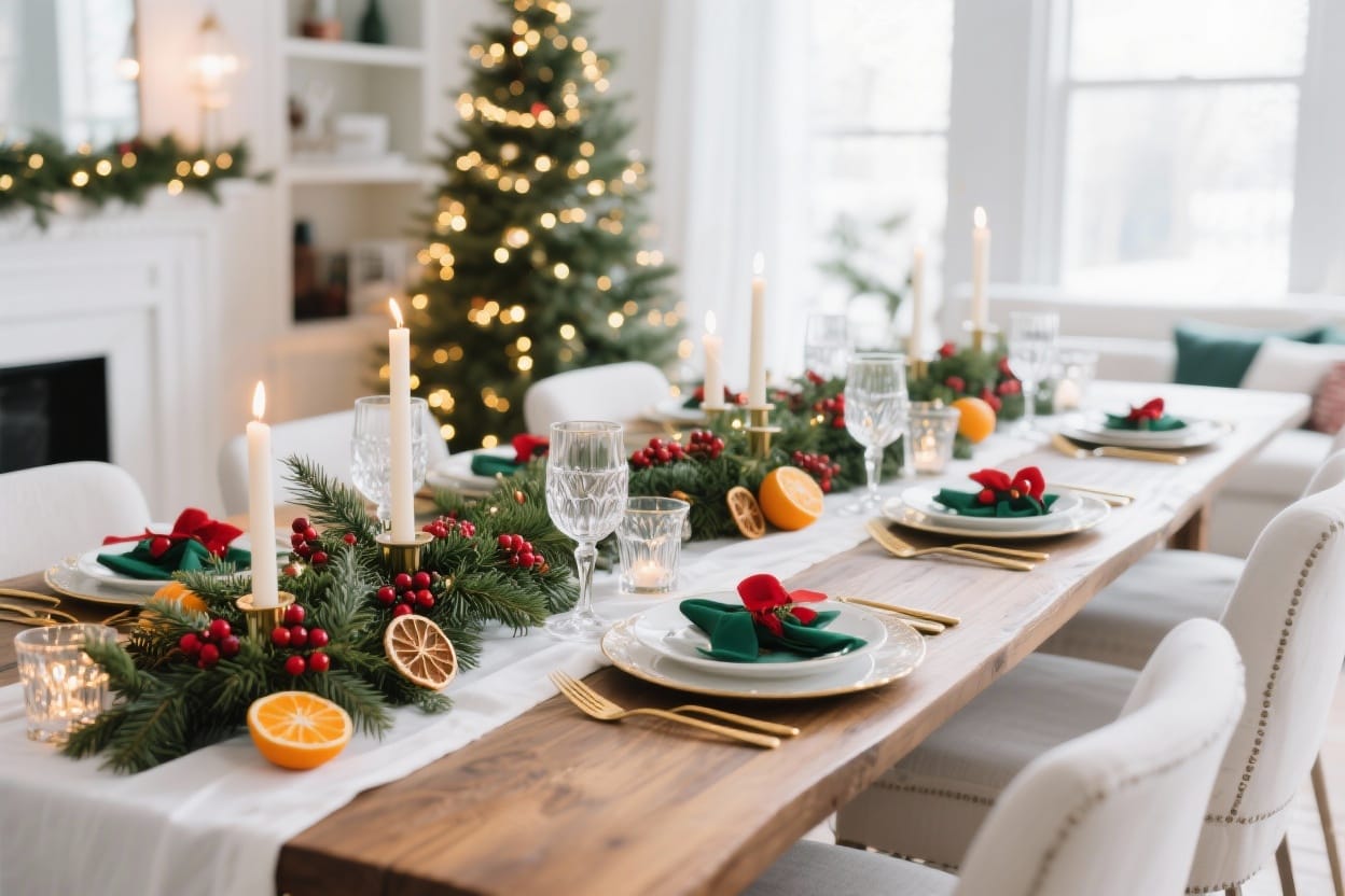 Christmas Table Decor