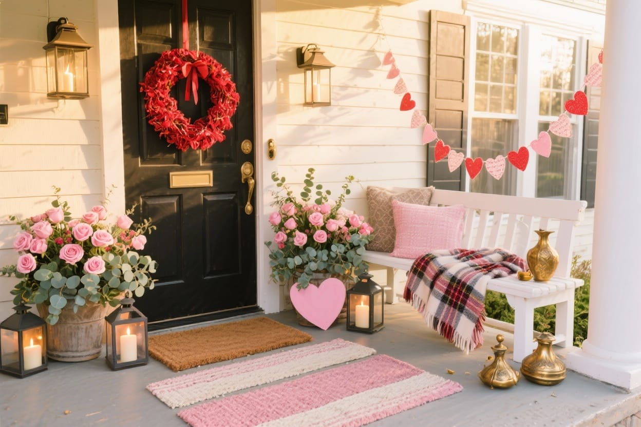 Outdoor Valentines Day Decor
