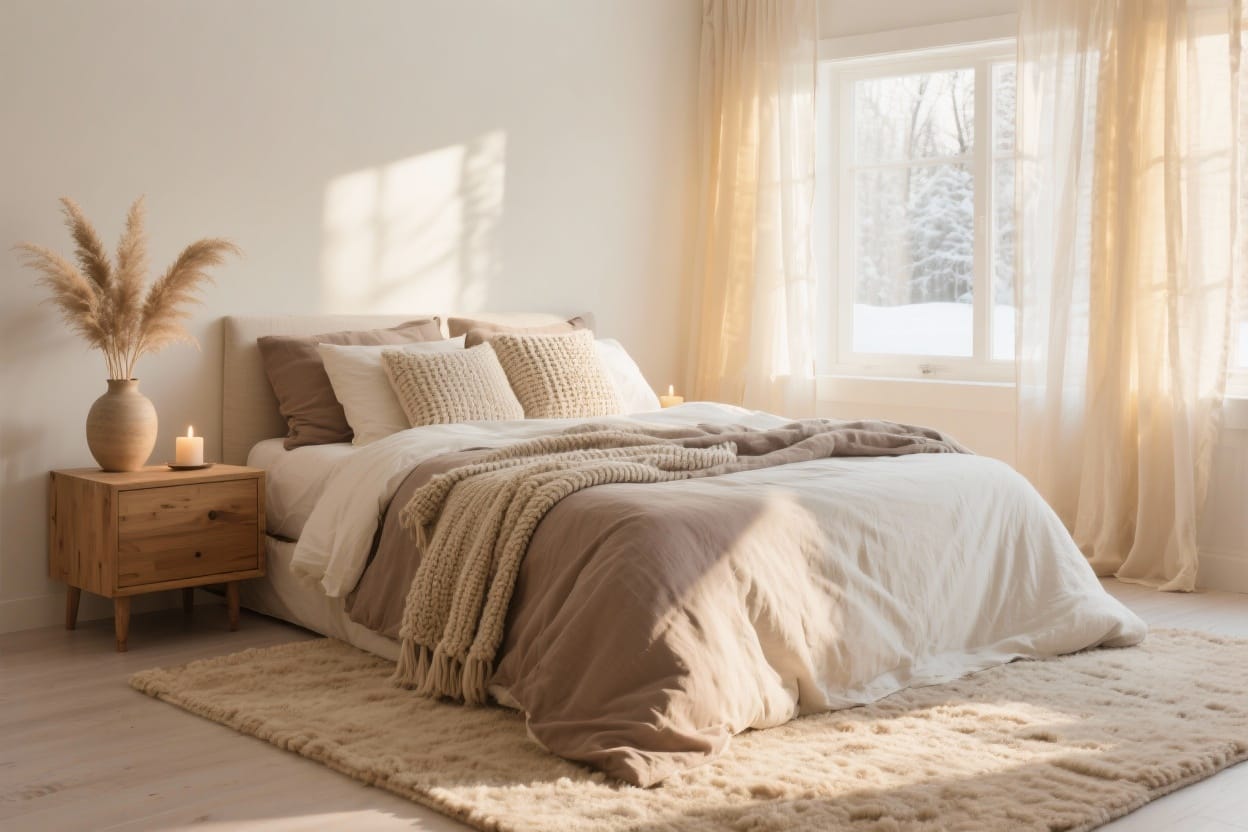 Winter Bedroom Decor