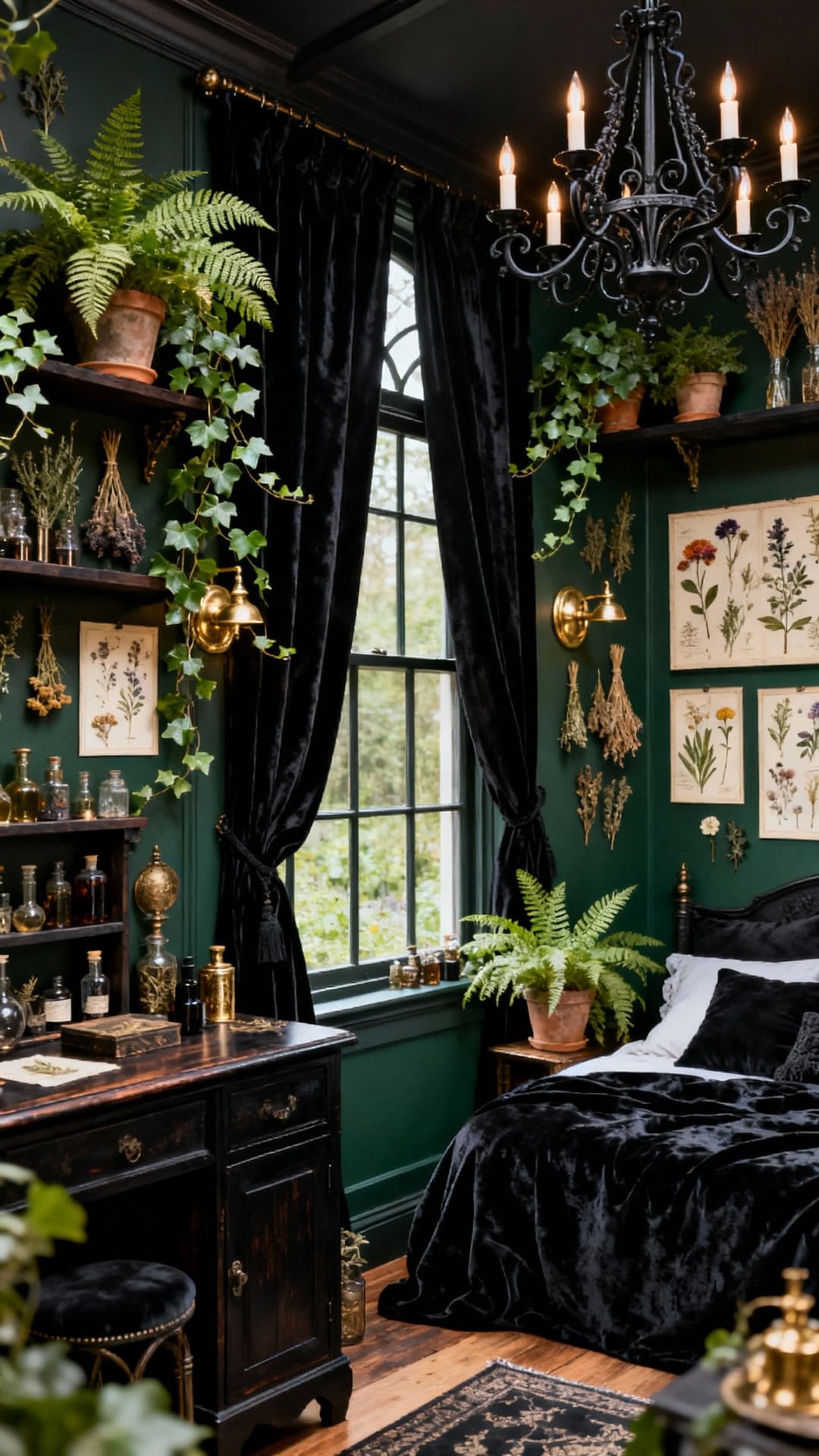 Alchemist’s Black Sunroom
