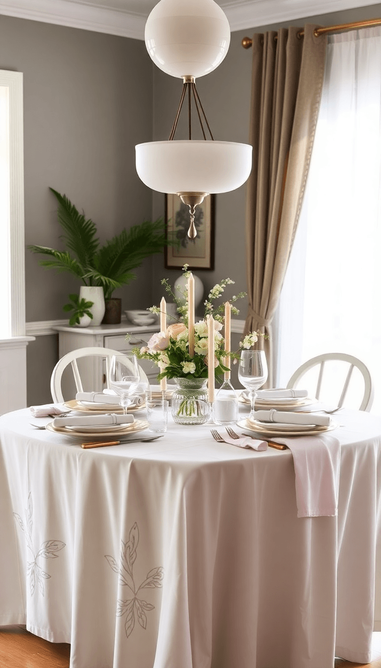 Artistic Tablescape With Hand-Painted Details