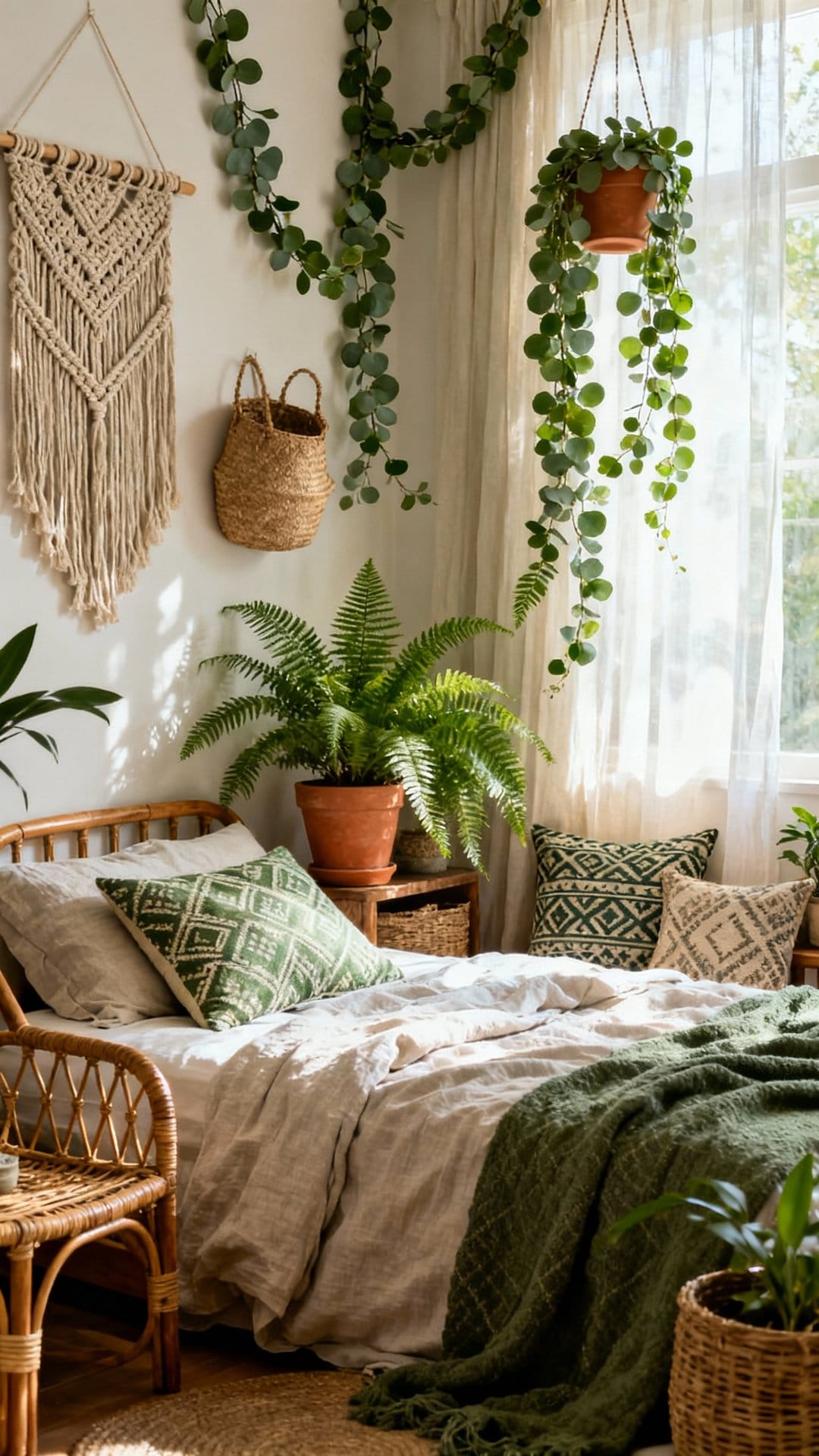 Boho Botanical With Layered Textures