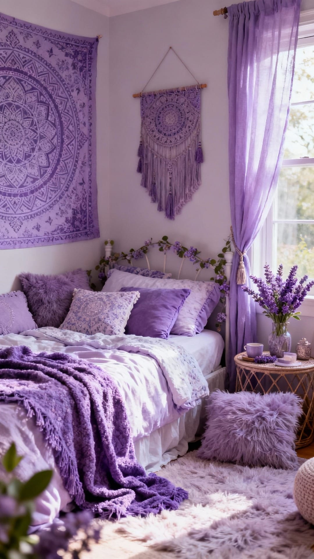 Boho Lilac Sanctuary