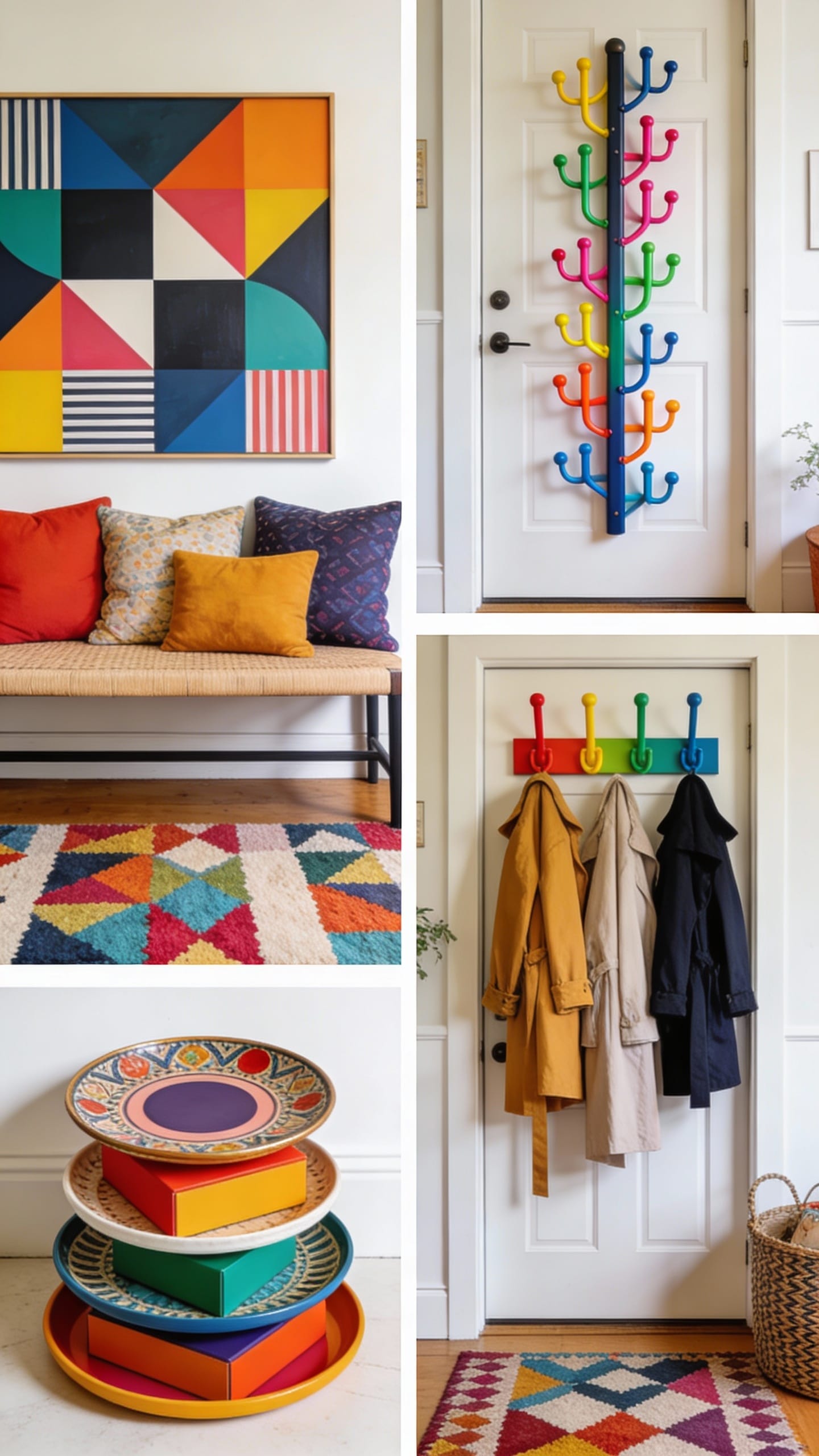 Bold Color-Blocked Statement