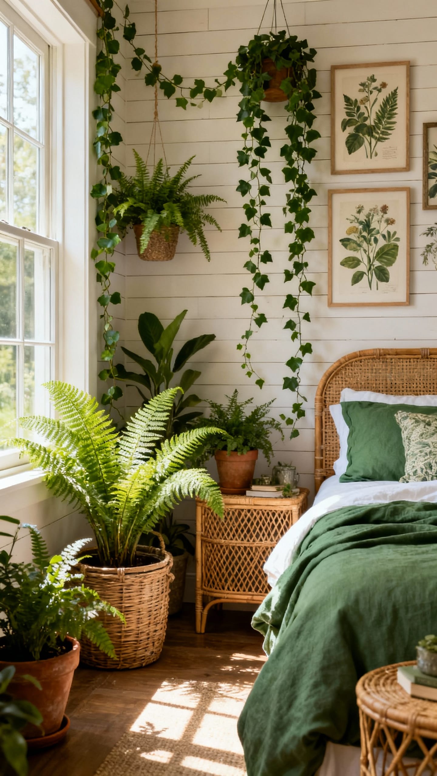 Botanic Farmhouse With Shiplap