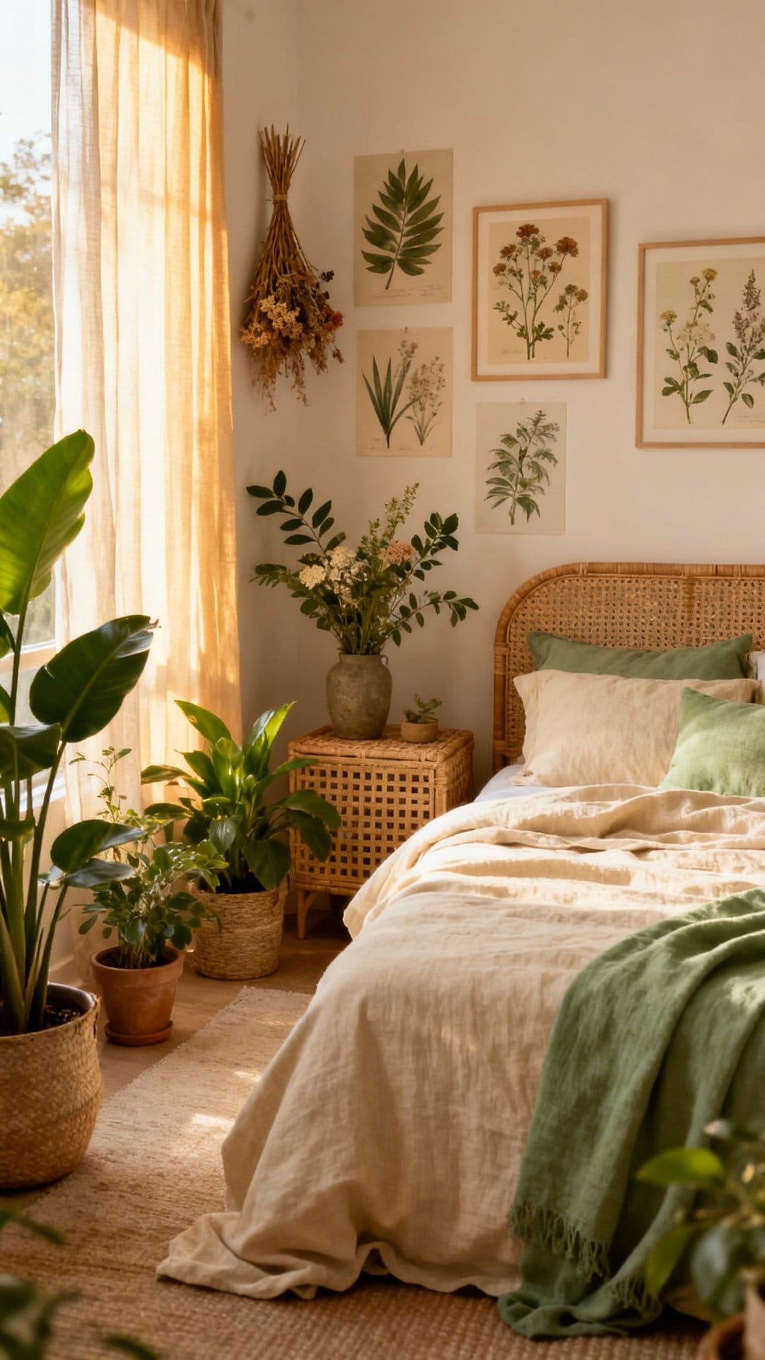 Botanical Art-Led Neutral Suite