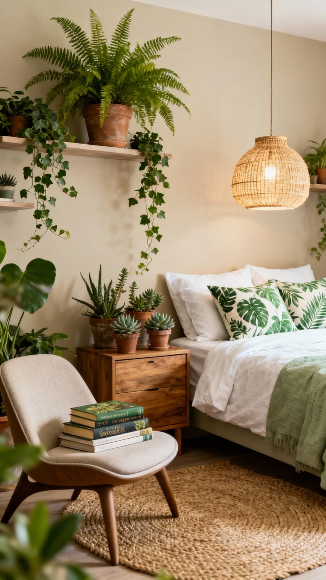 Botanical Nursery-Meets-Guest Room