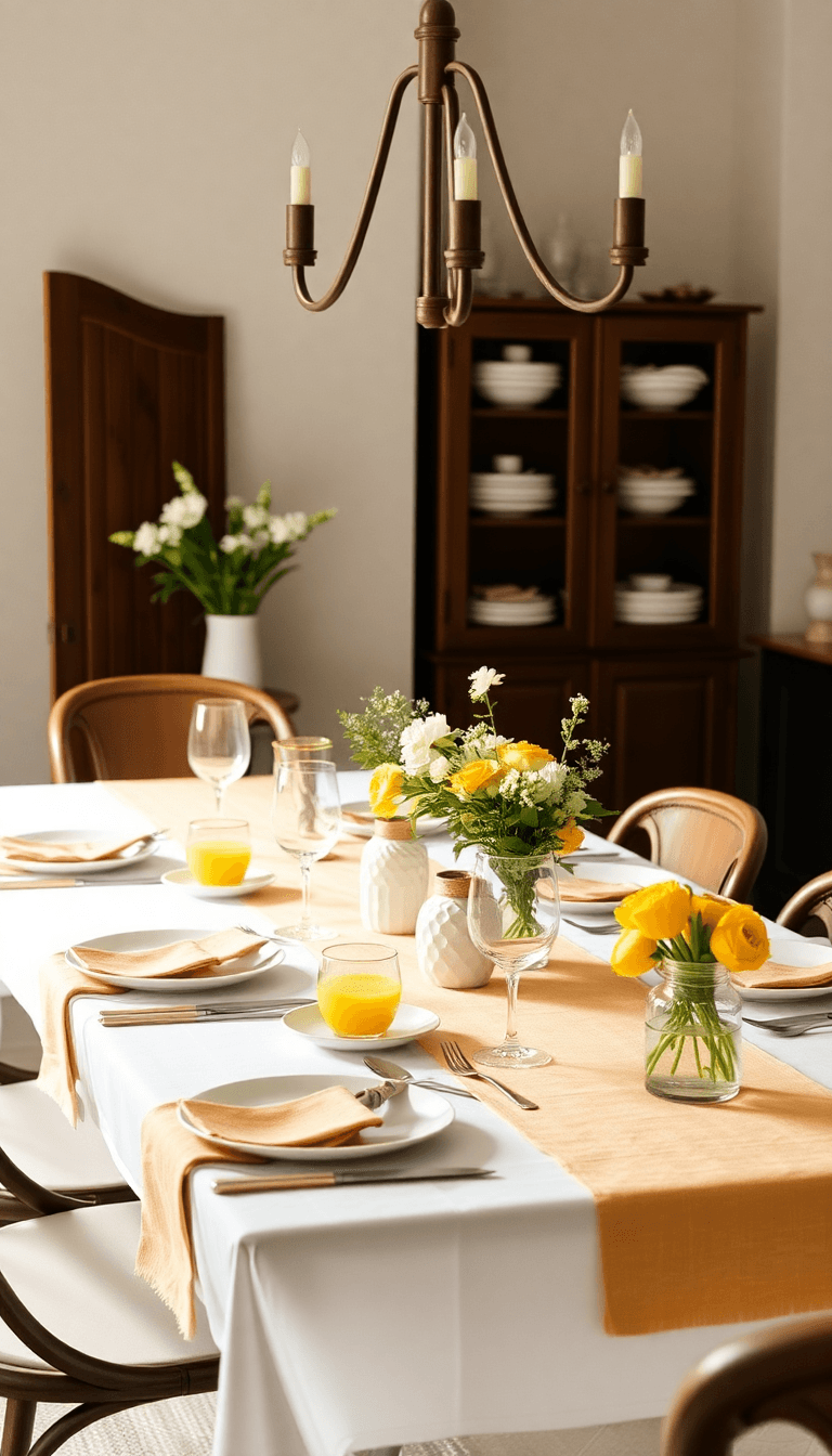Citrus Grove Brunch With Sunny Linens
