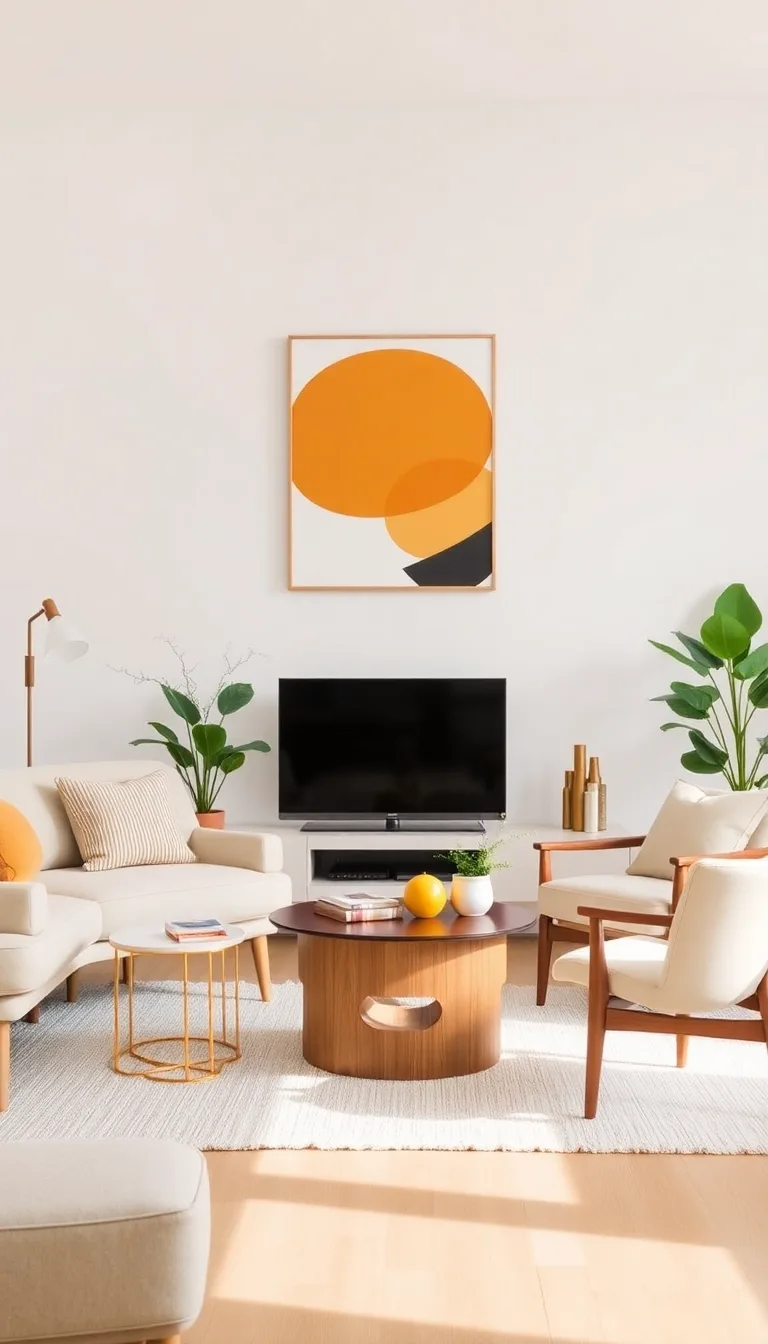 Citrus Mid-Century With Clean Lines