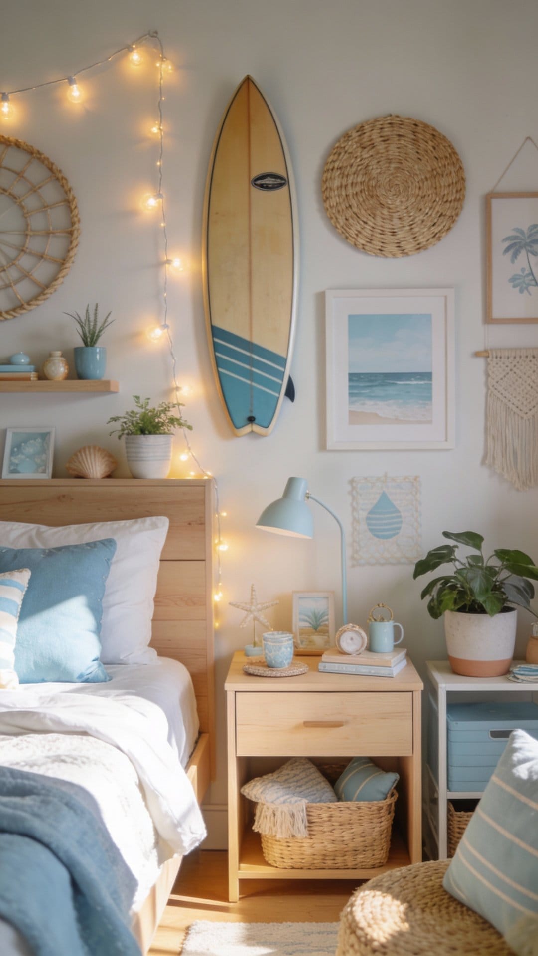 Coastal Modern With Surf-Club Flair