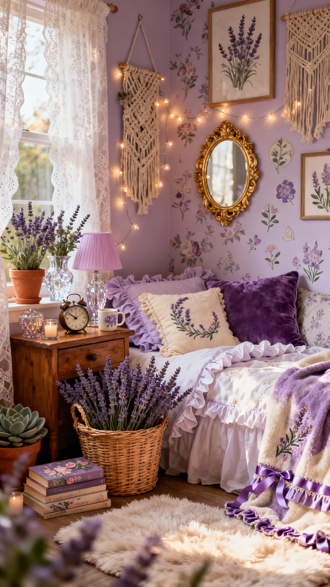 Cottagecore Lavender Nook