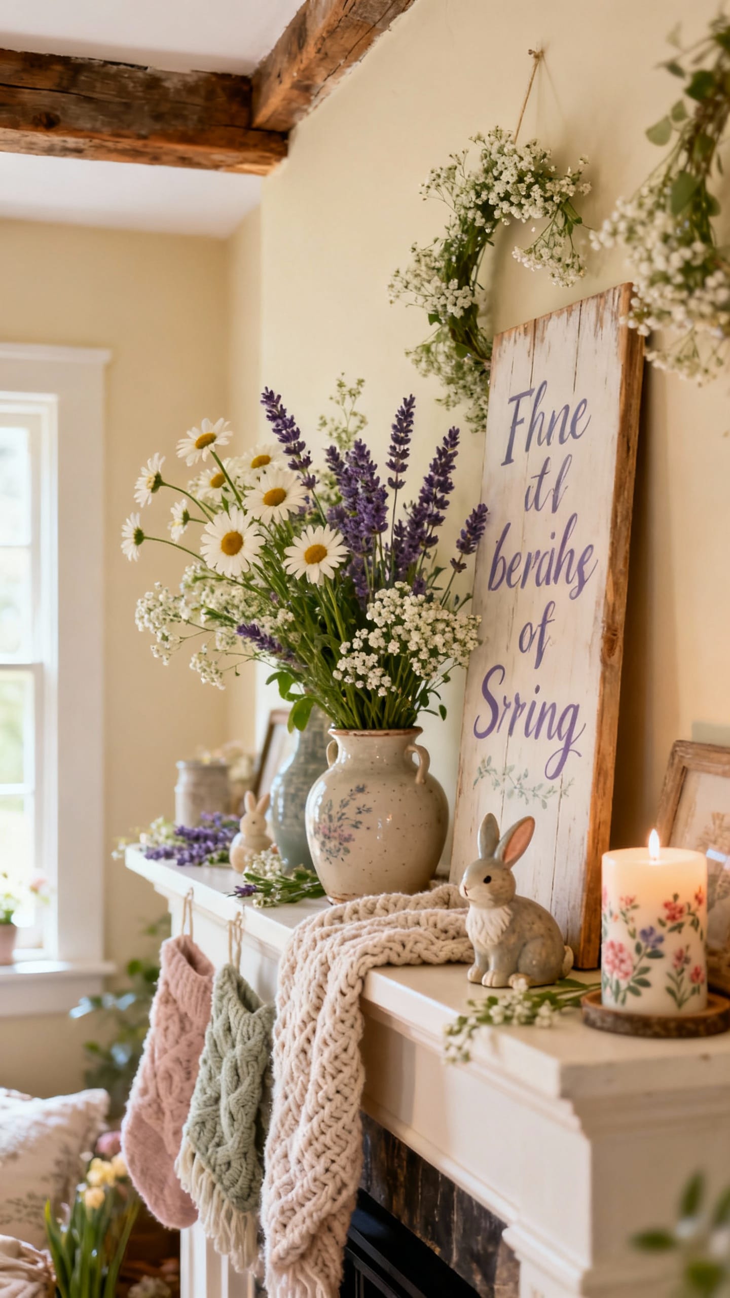 Cozy Cottagecore With Fresh Wildflowers