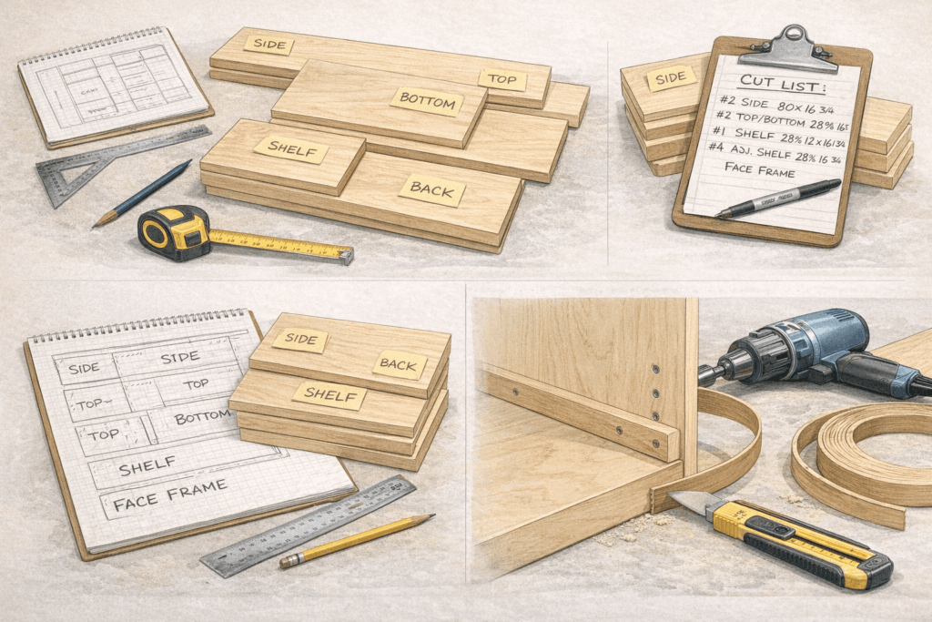 Cut List and Layout Tips
