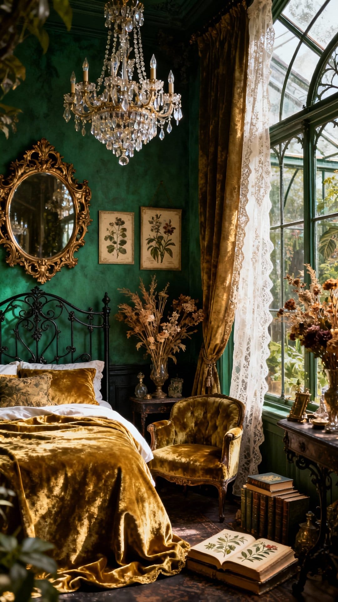 Dark Victorian Greenhouse Suite