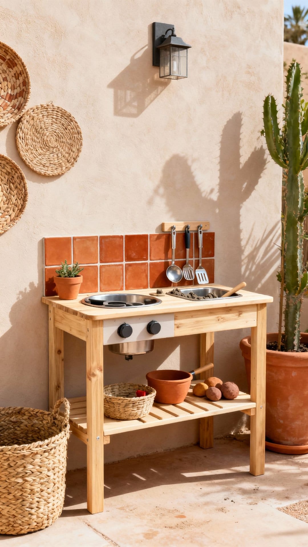 Desert Modern Cantina With Terracotta Touches