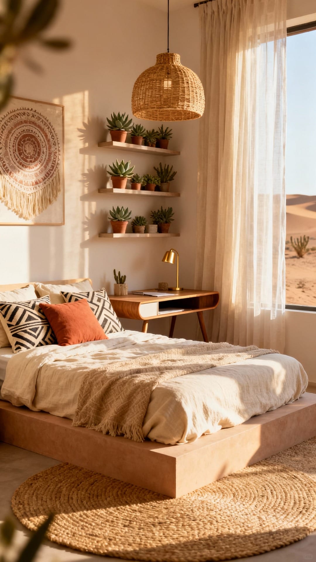 Desert Modern With Sunbaked Neutrals