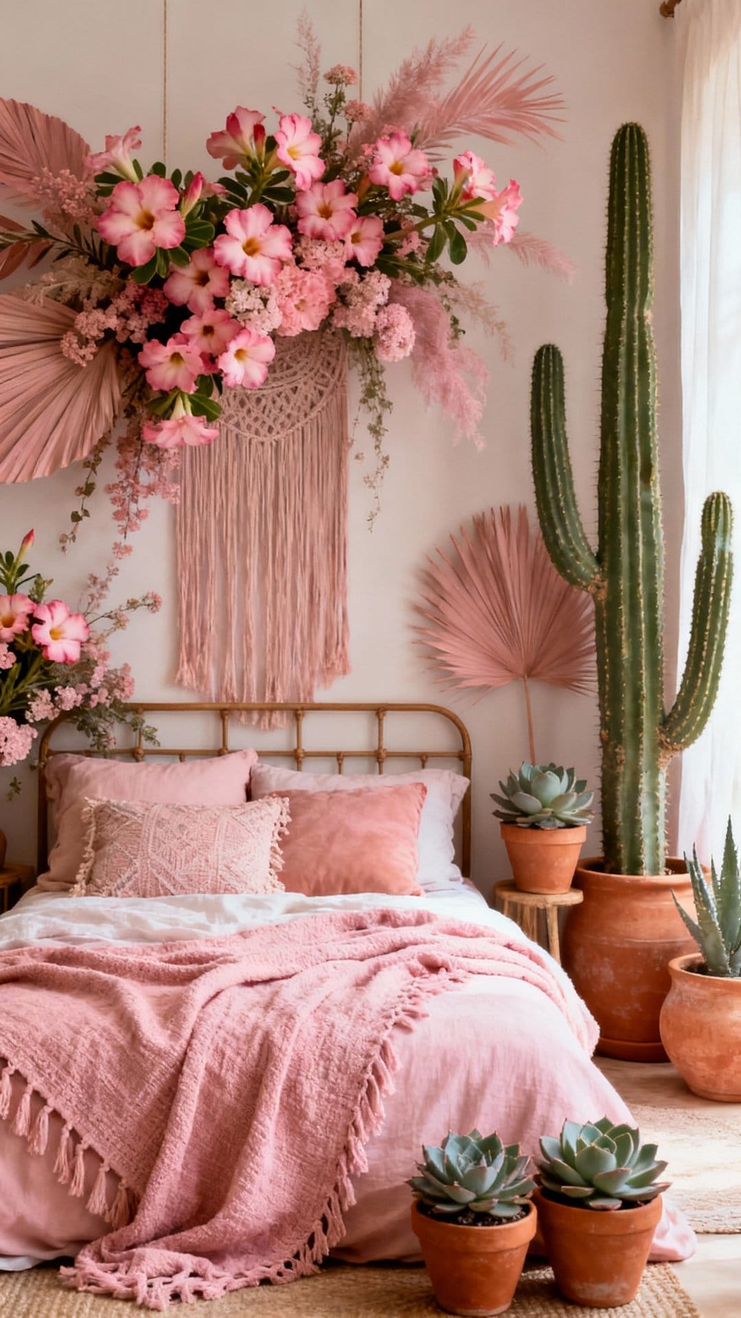 Desert Rose Boho with Terracotta and Cacti
