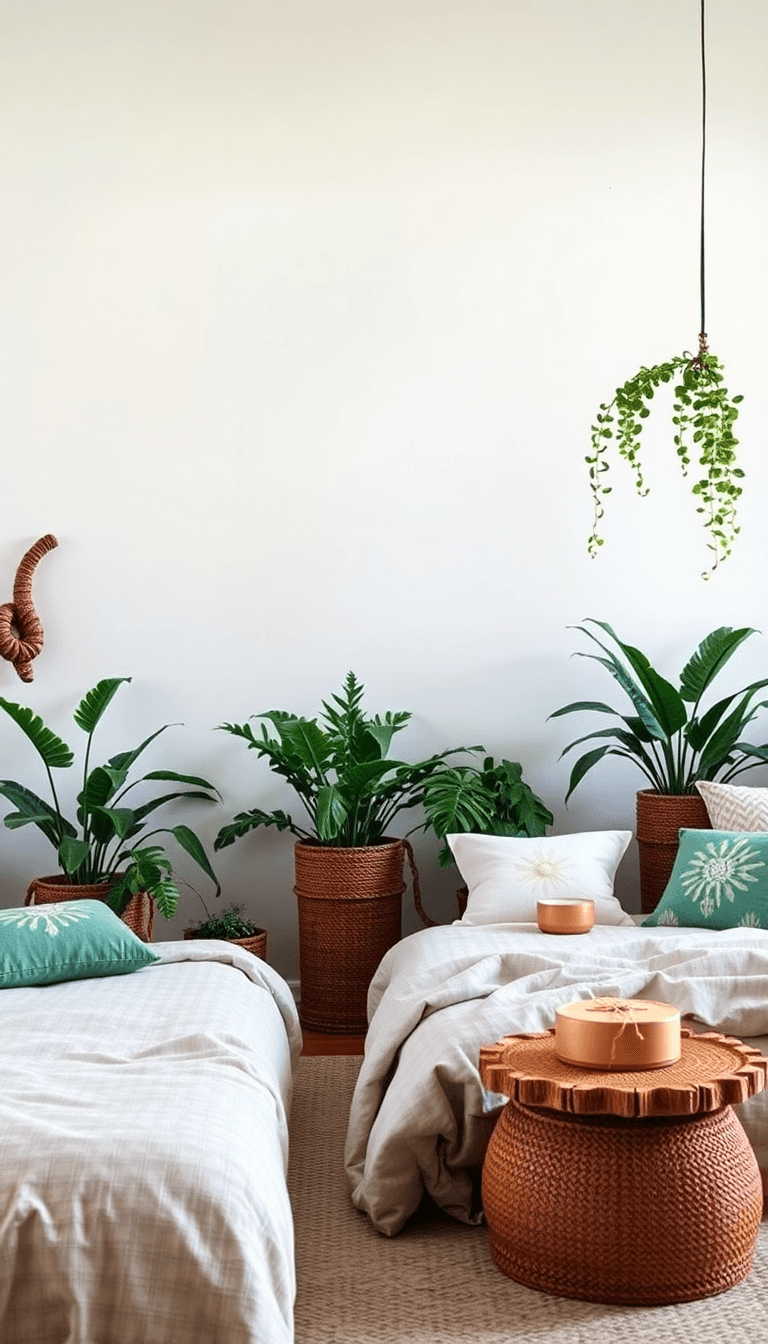 Earthy Textures + Ferns Retreat
