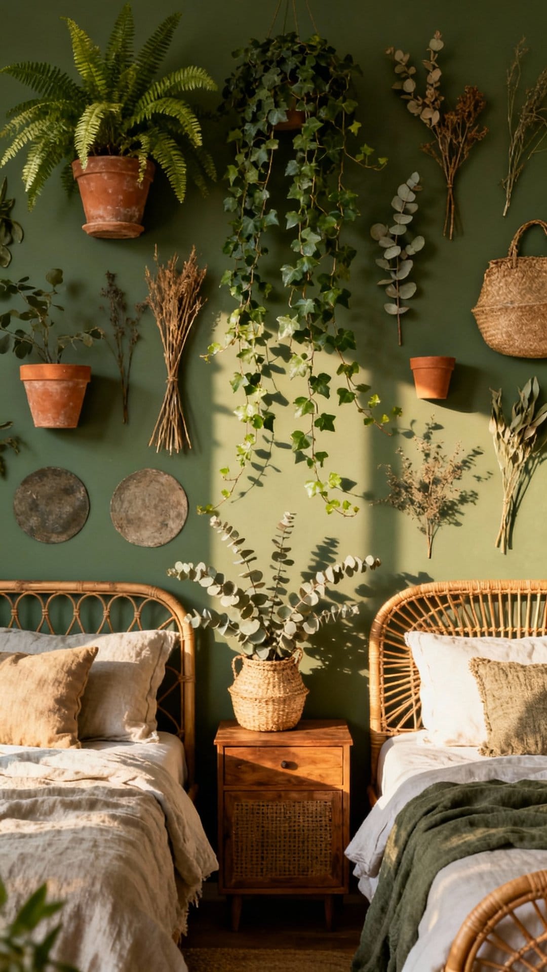 Earthy Wabi-Sabi Greens