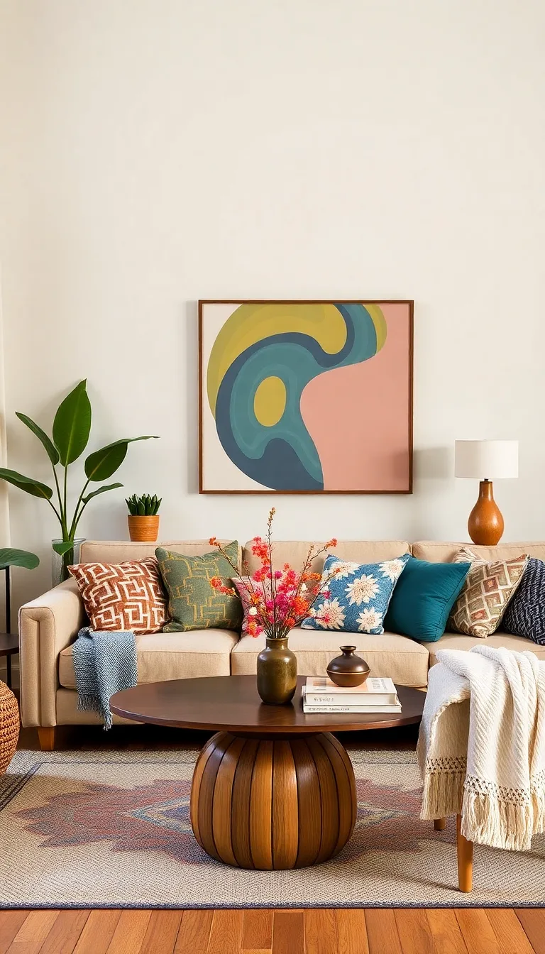 Eclectic Color Pop With Artful Layers