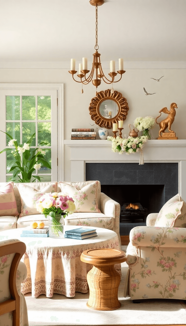 Garden Party Traditional With Florals and Chintz