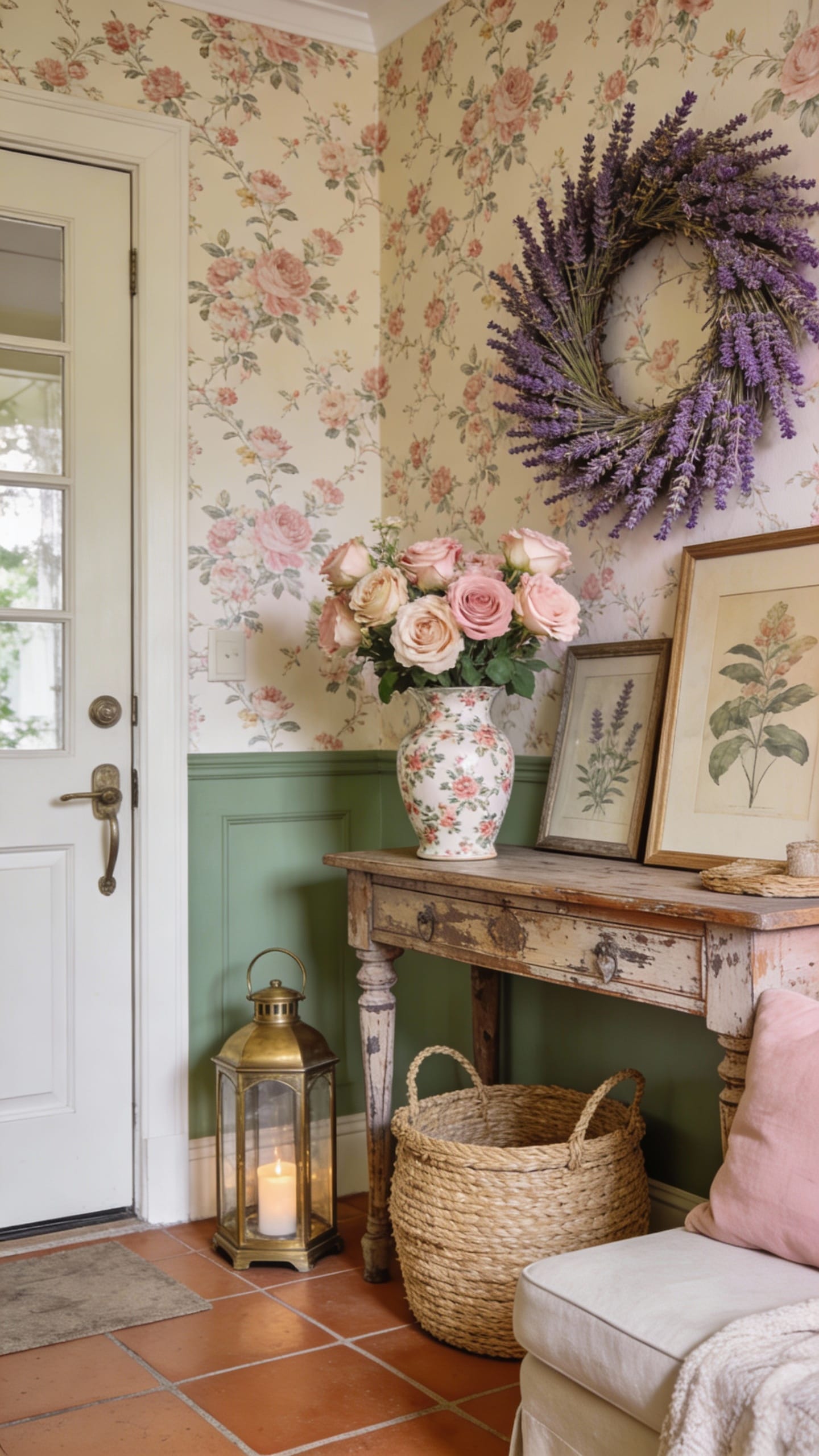 Grandmillennial Charm With Florals