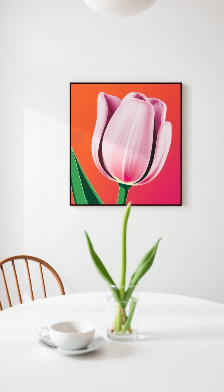 Graphic Tulip Pop Art Moment