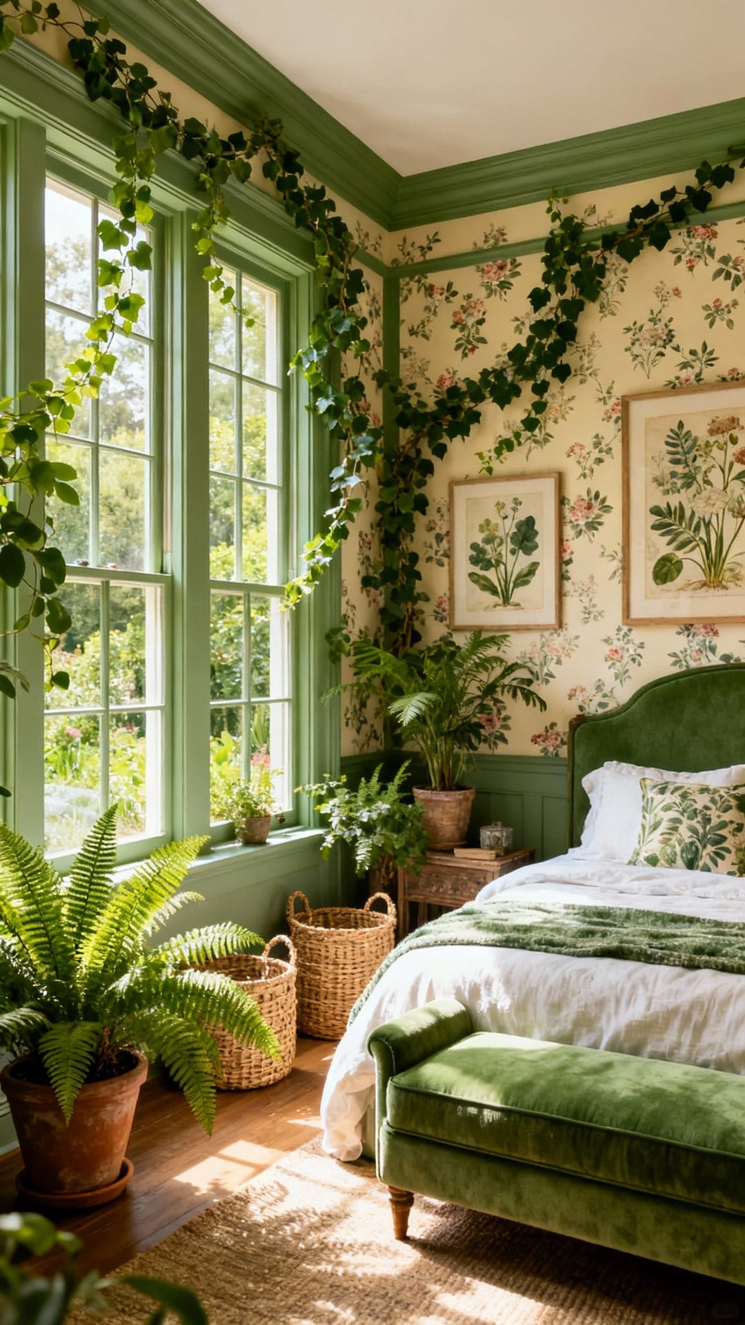 Heritage Garden With Traditional Trim