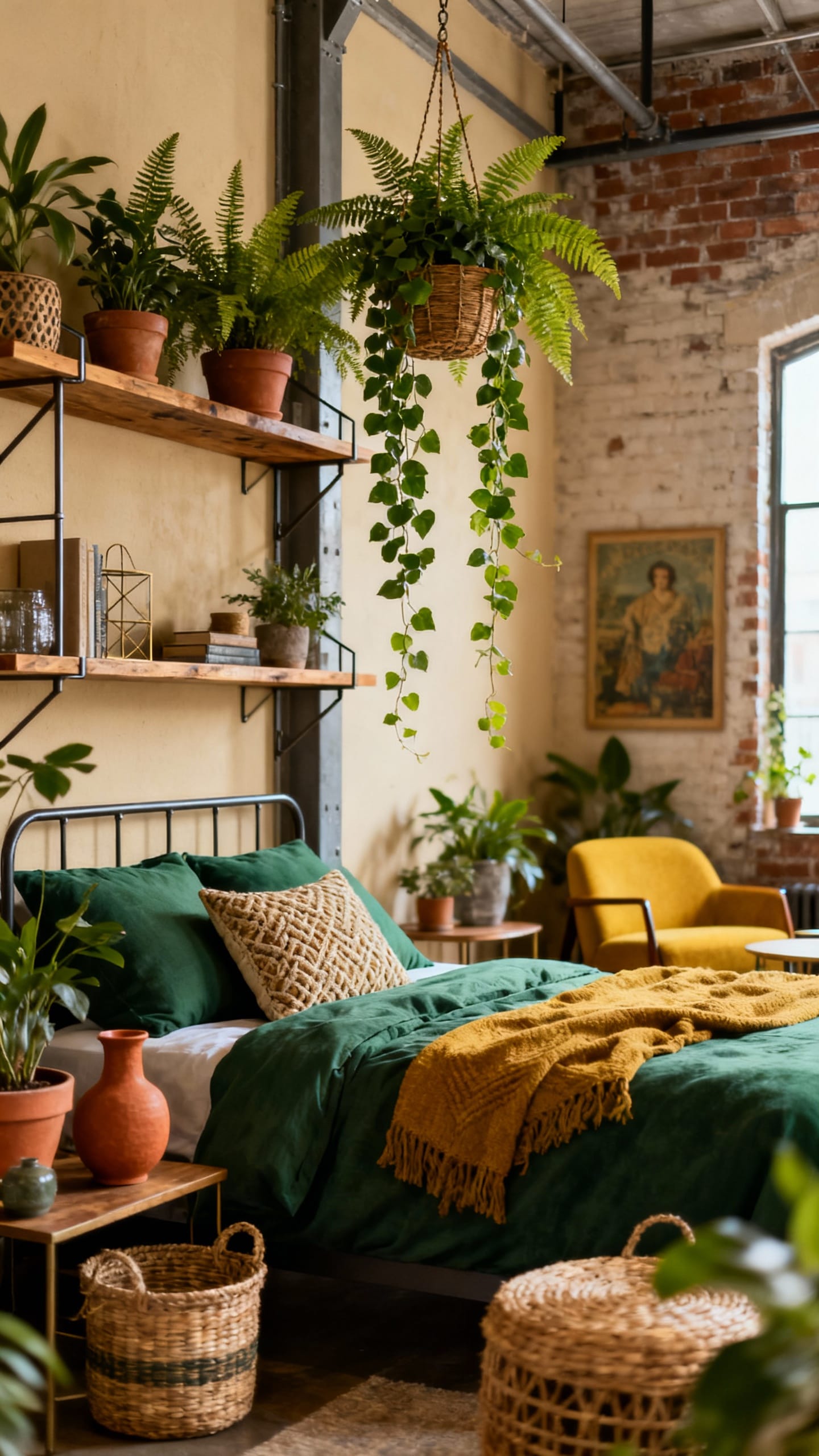 Industrial Green Loft