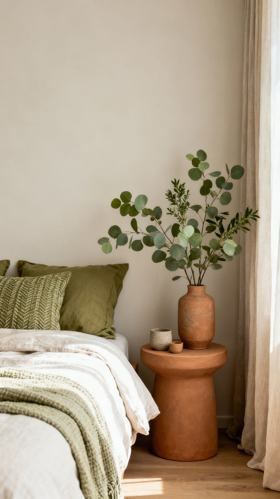 Japandi Calm With Olive and Clay