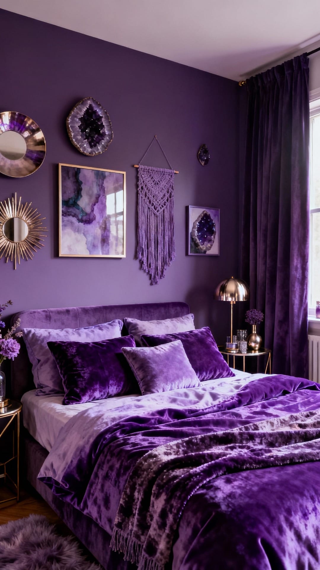 Moody Maximalist Paradise With Jewel Tones