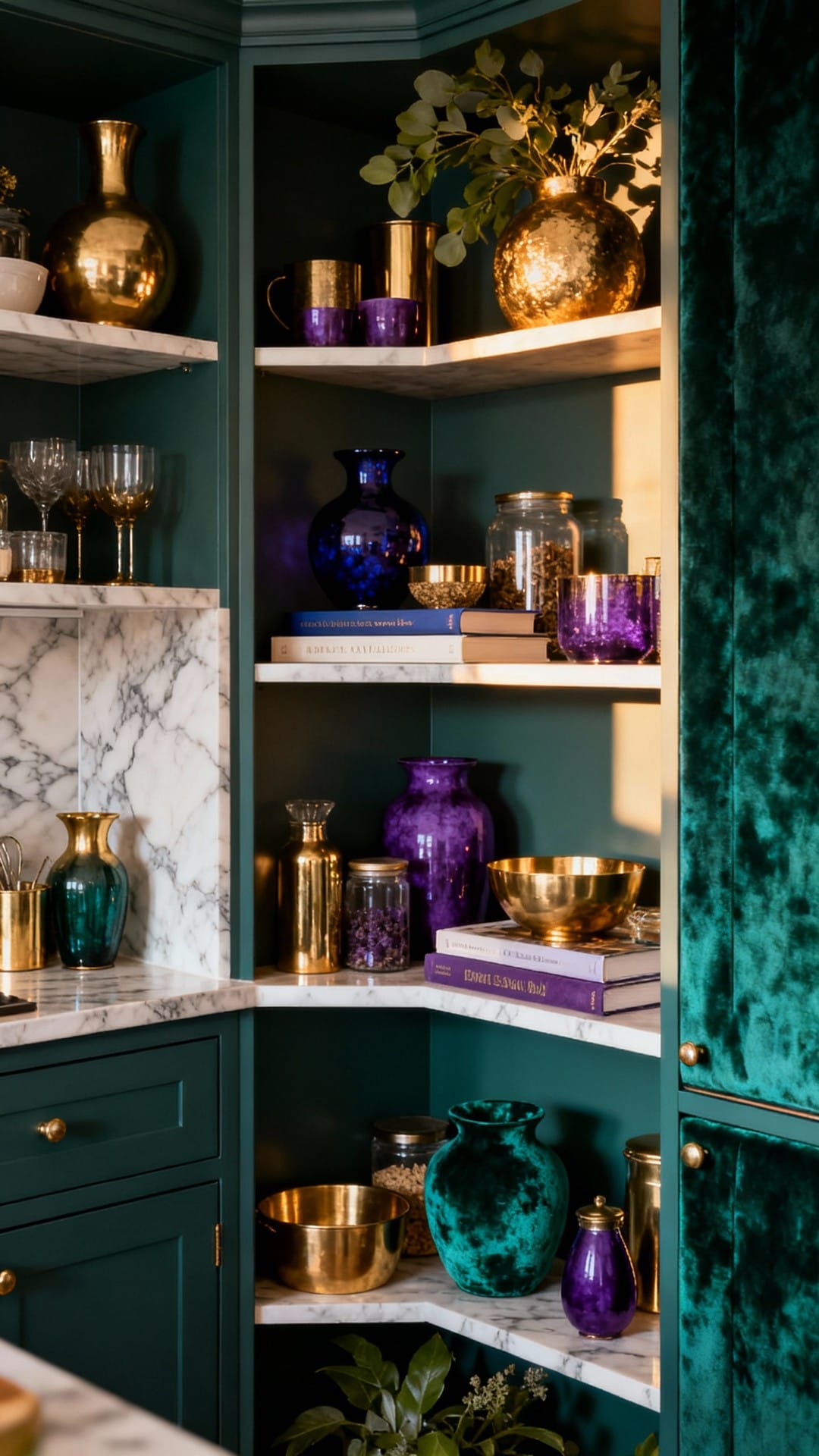 Moody Maximalist With Jewel-Tone Drama