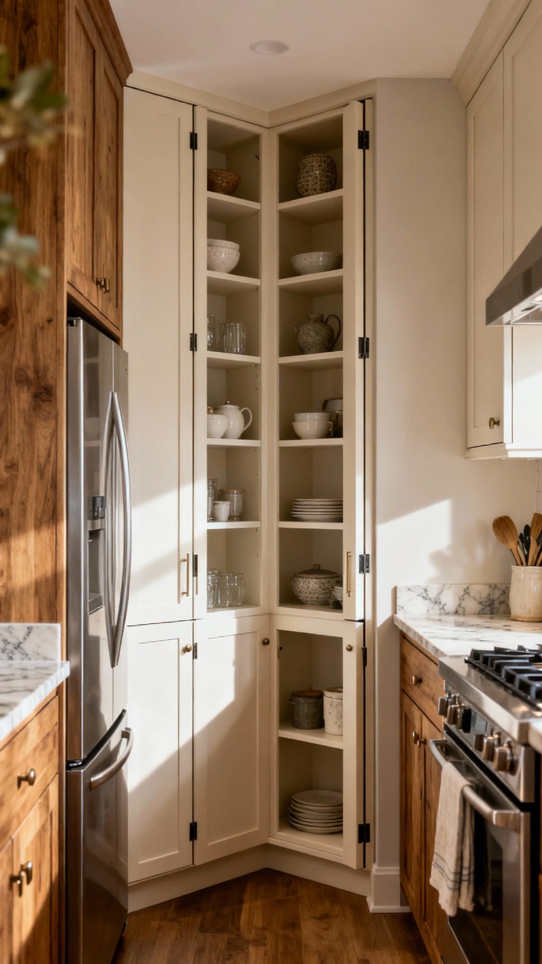 Narrow Galley Lifesaver With Bi-Fold Corner Doors