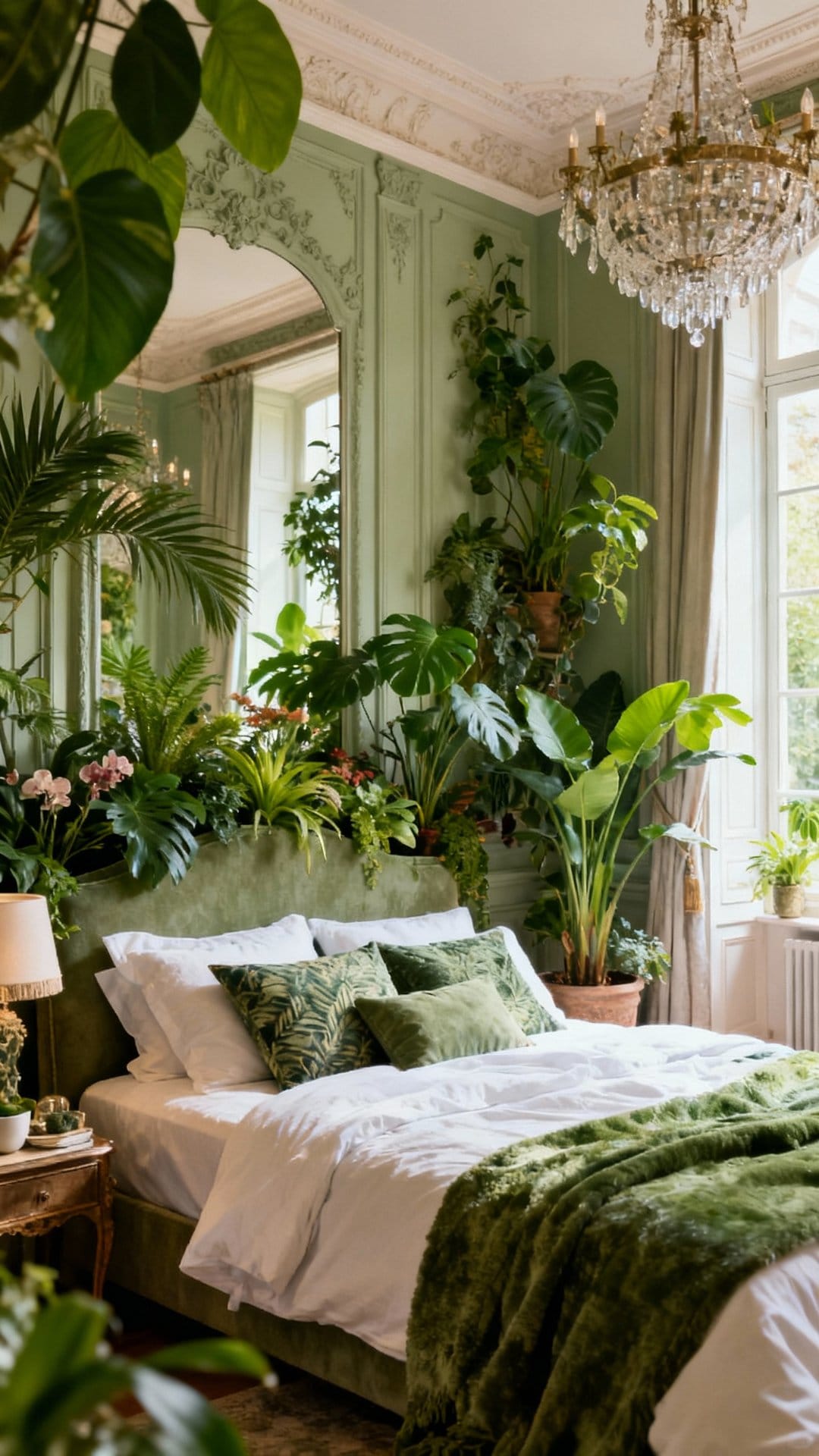 Parisian Green Salon