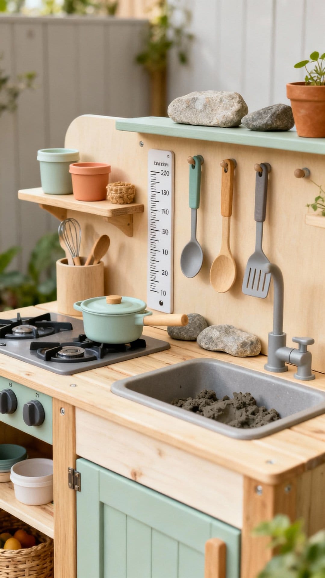 STEM Lab Kitchen With Measuring Station