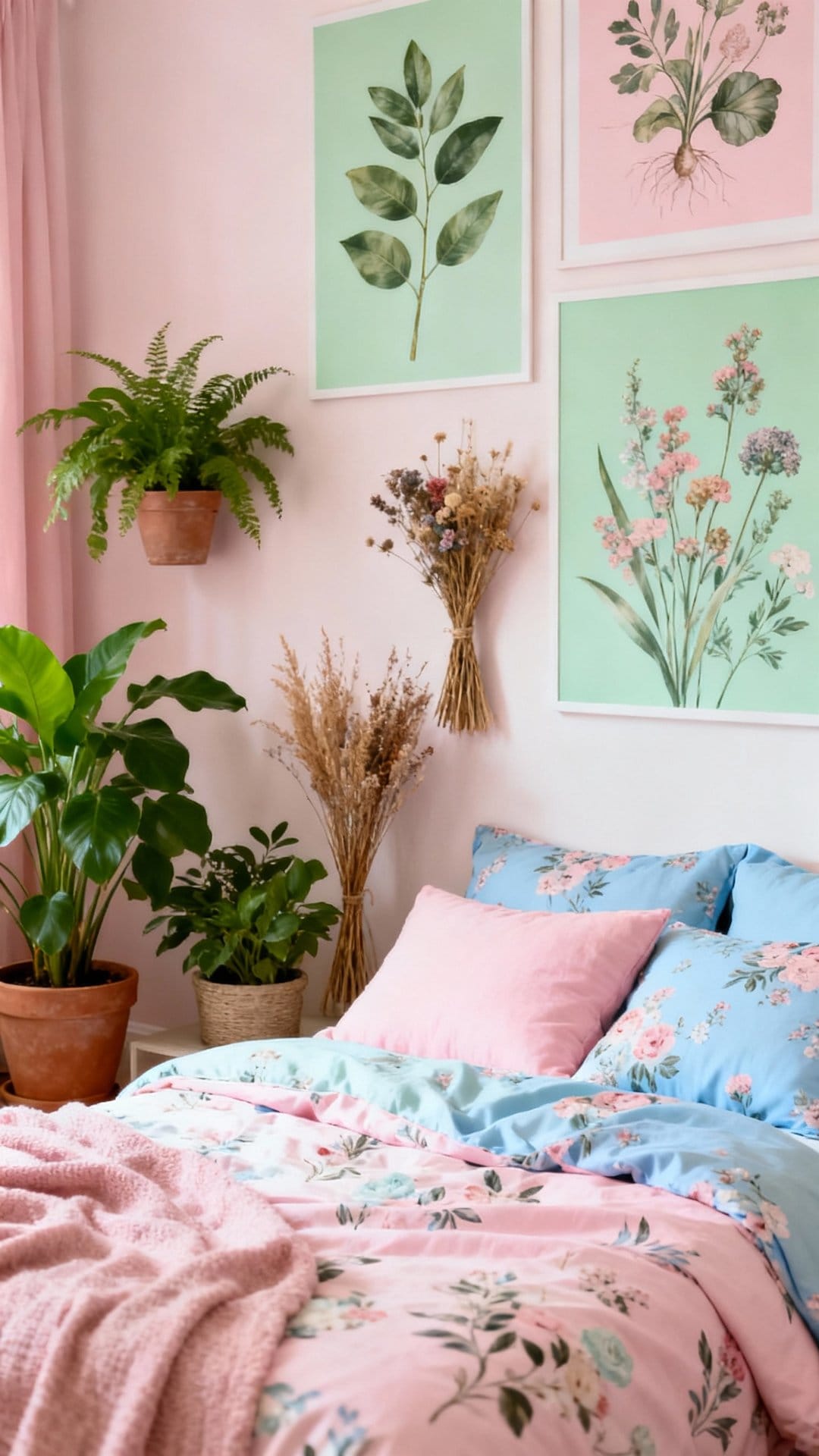 Soft Botanical Pastel Dream