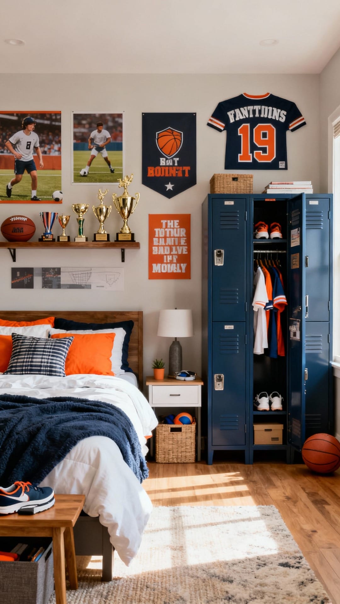 Sporty Locker Room Chic