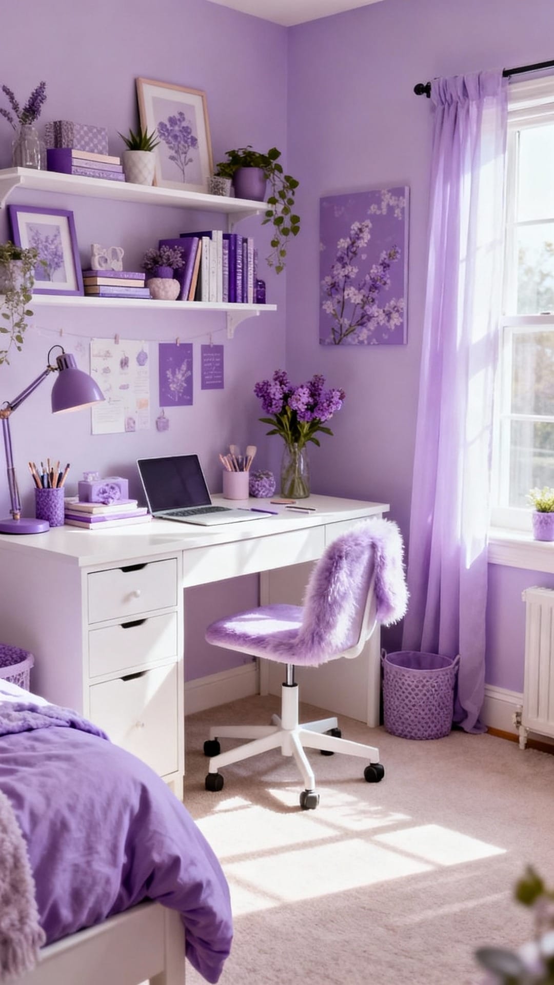 Study-First Lilac Dorm Mock-Up