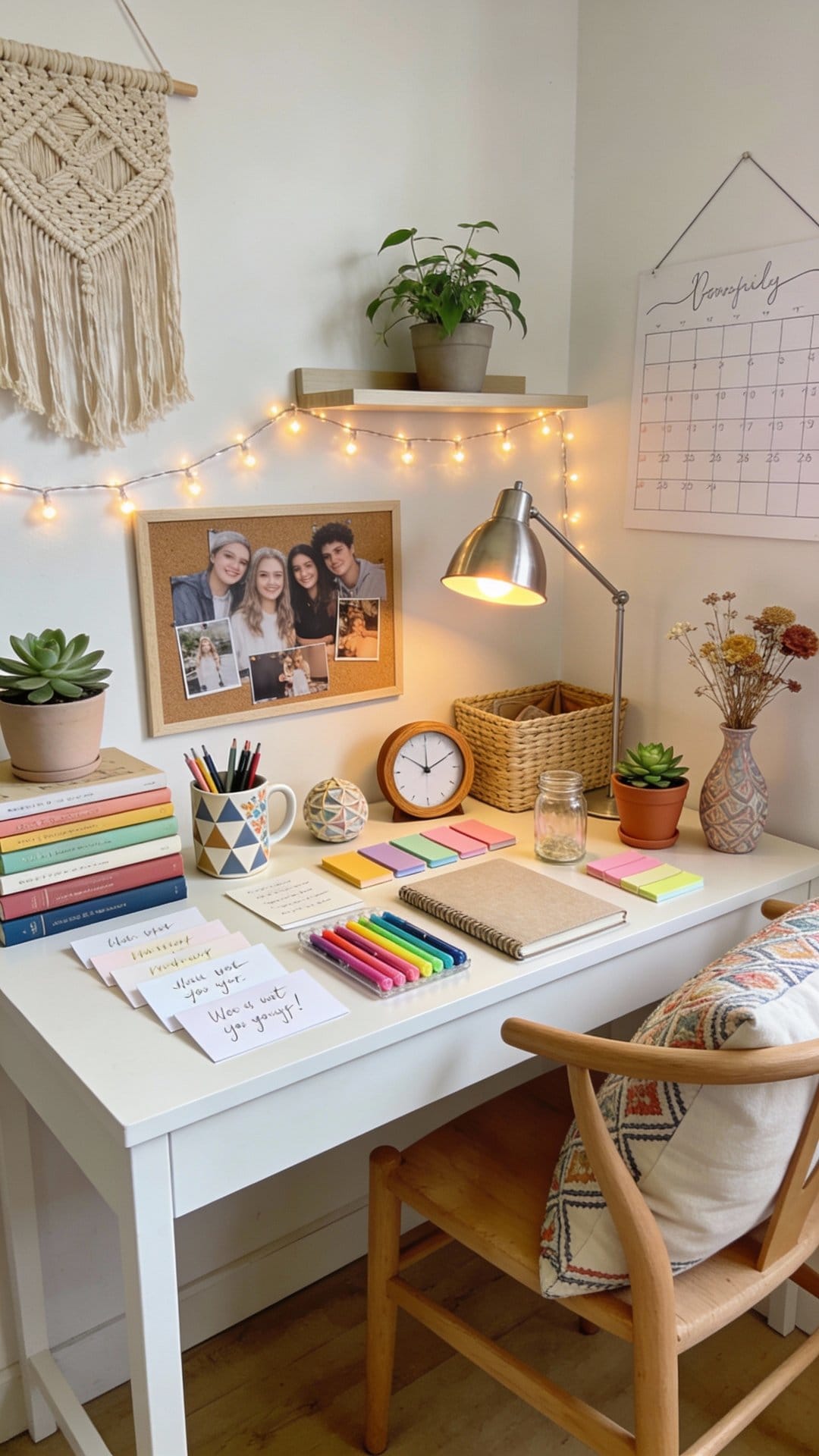 Study-First Scandinavian Desk Zone