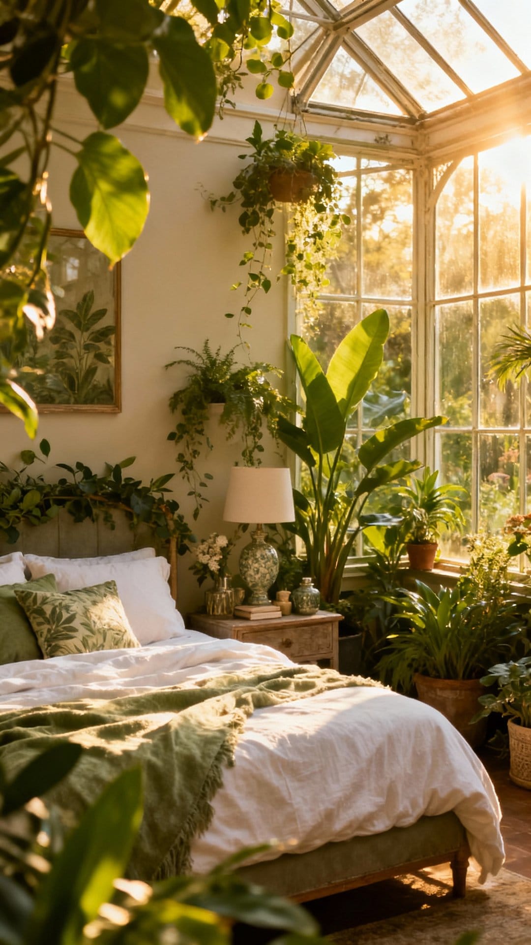 Sunlit Botanical Conservatory Chic