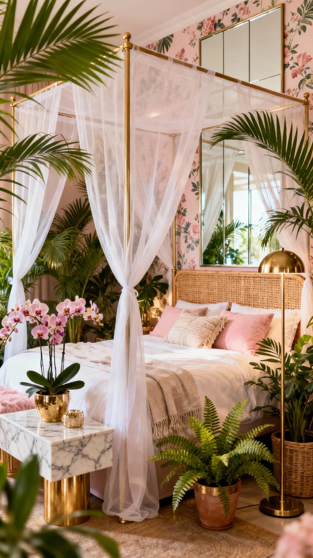 Tropical Glam Canopy Suite