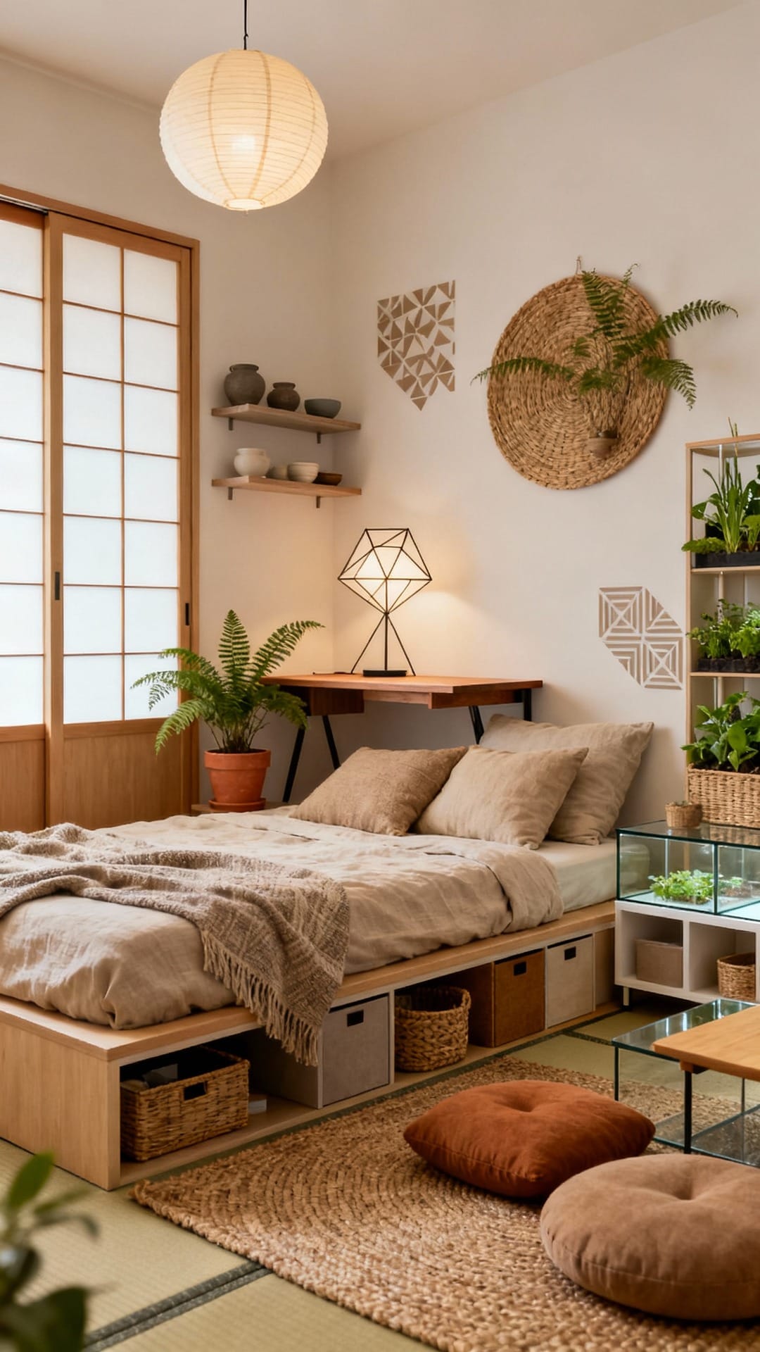 Zen Sleep-School Balance With Japanese Minimalism