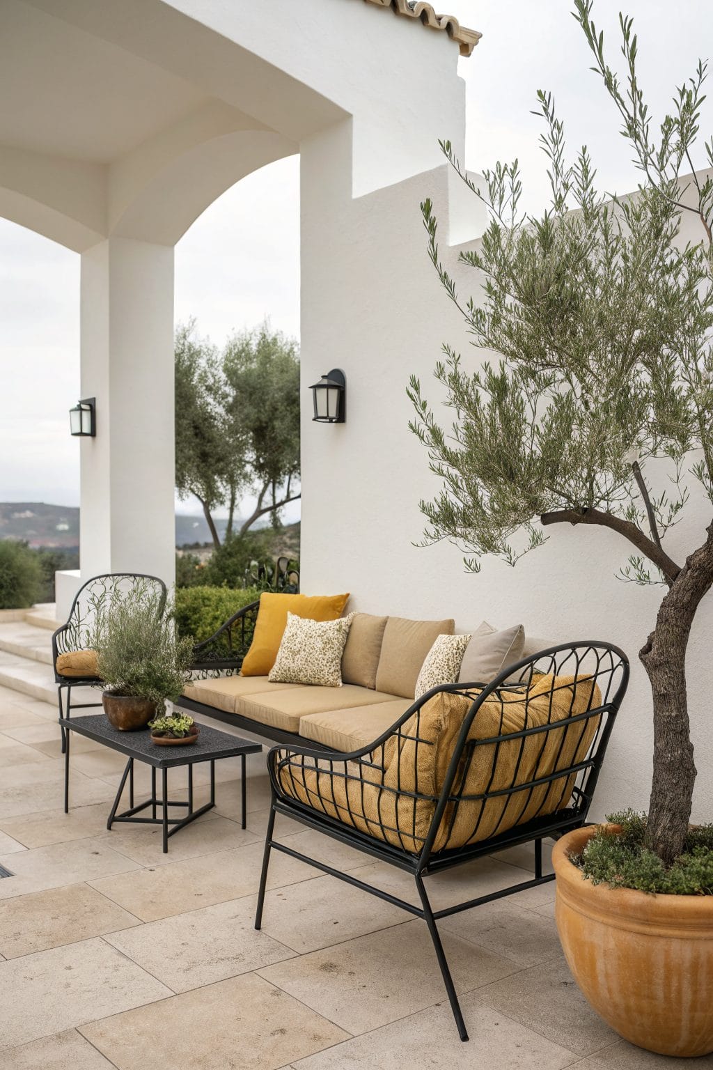 Bold minimal color palette patio 1