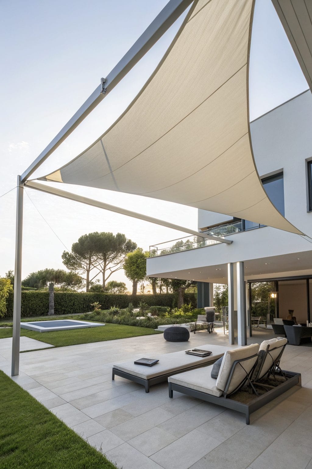 Stylish patio shade solution 1