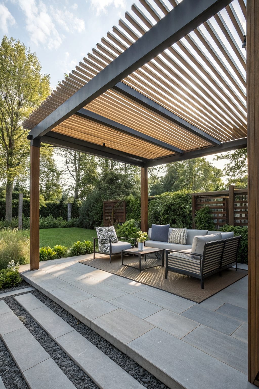 Stylish patio shade solution 2