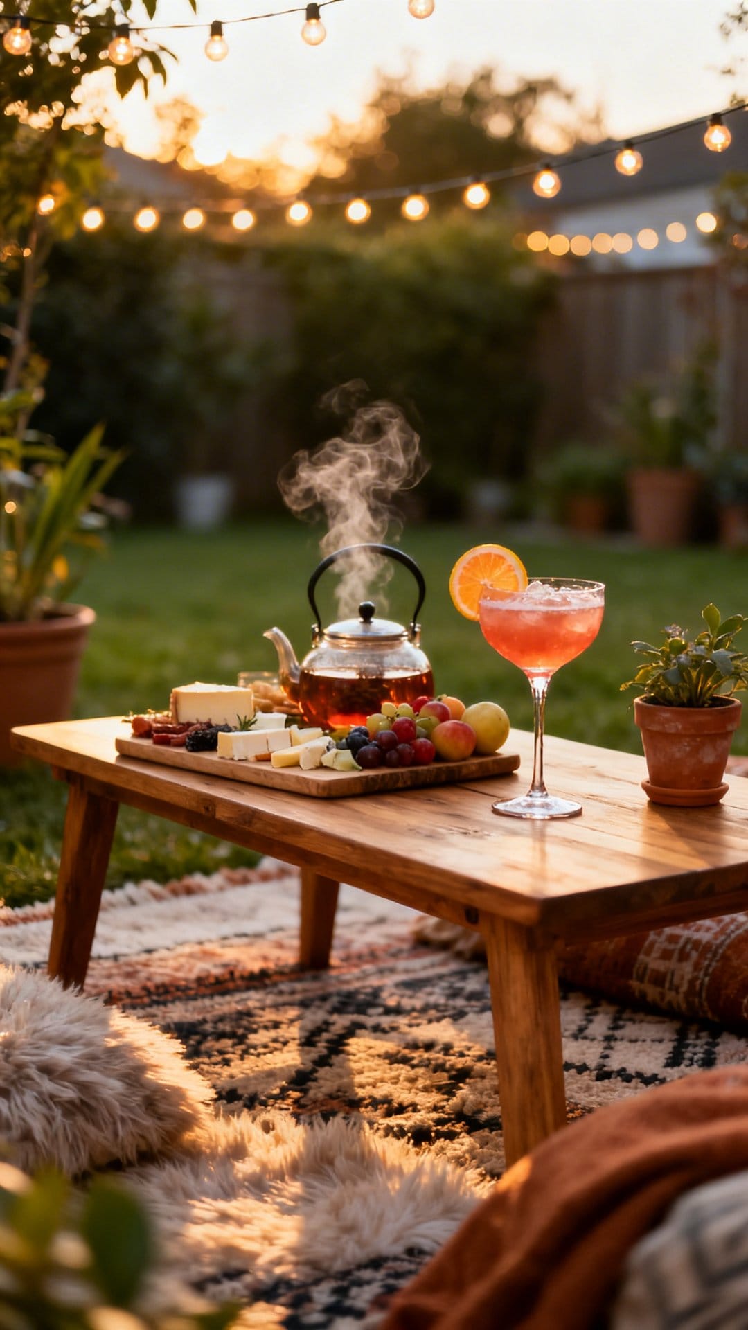 A Low Table For Snacks, Tea, Or That Fancy Mocktail