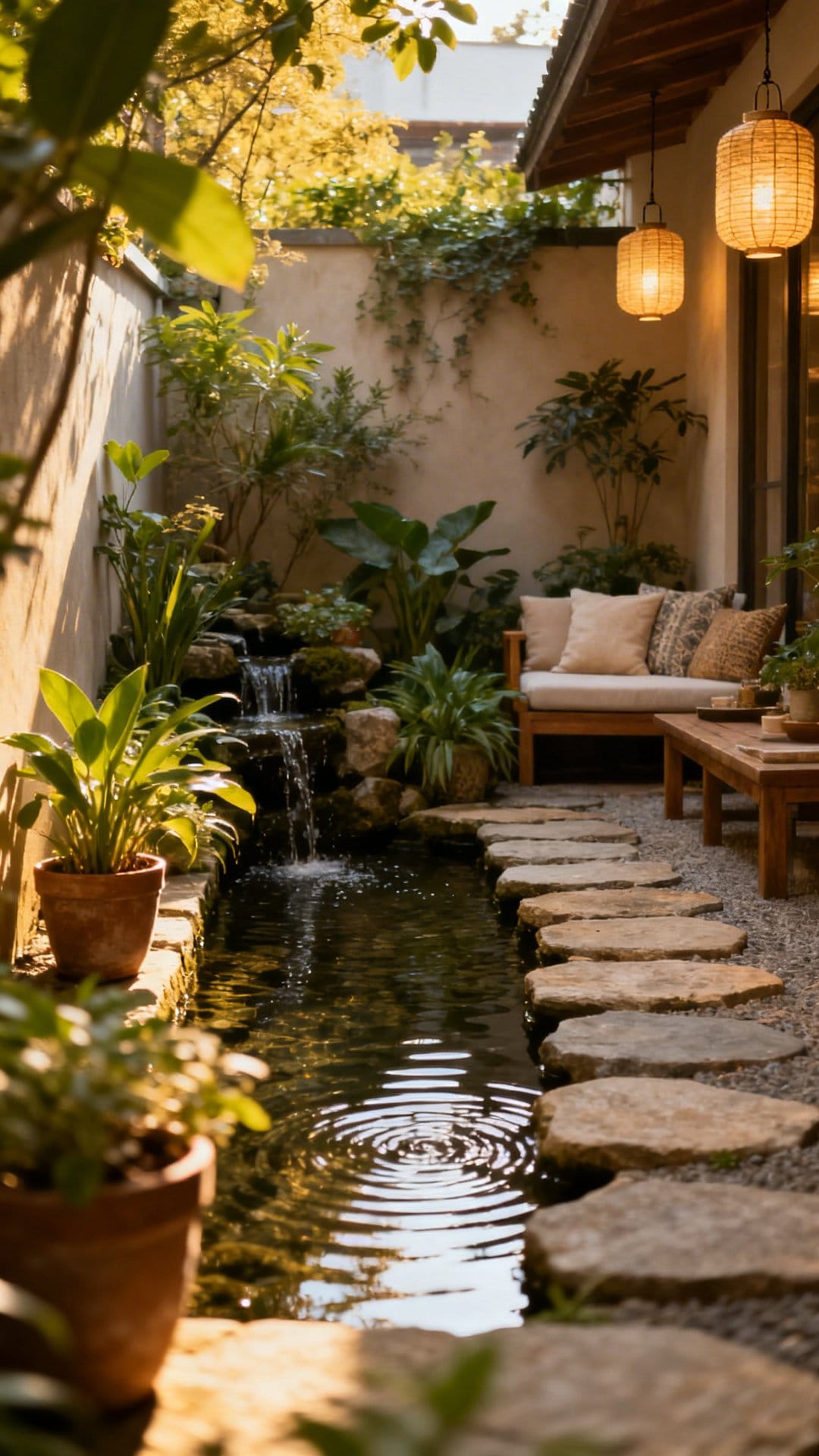 Add A Compact Water Feature