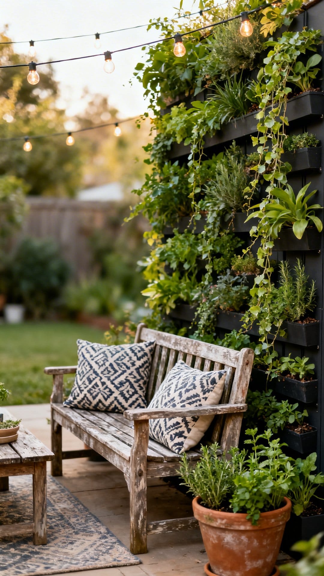 Add A Vertical Garden Wall