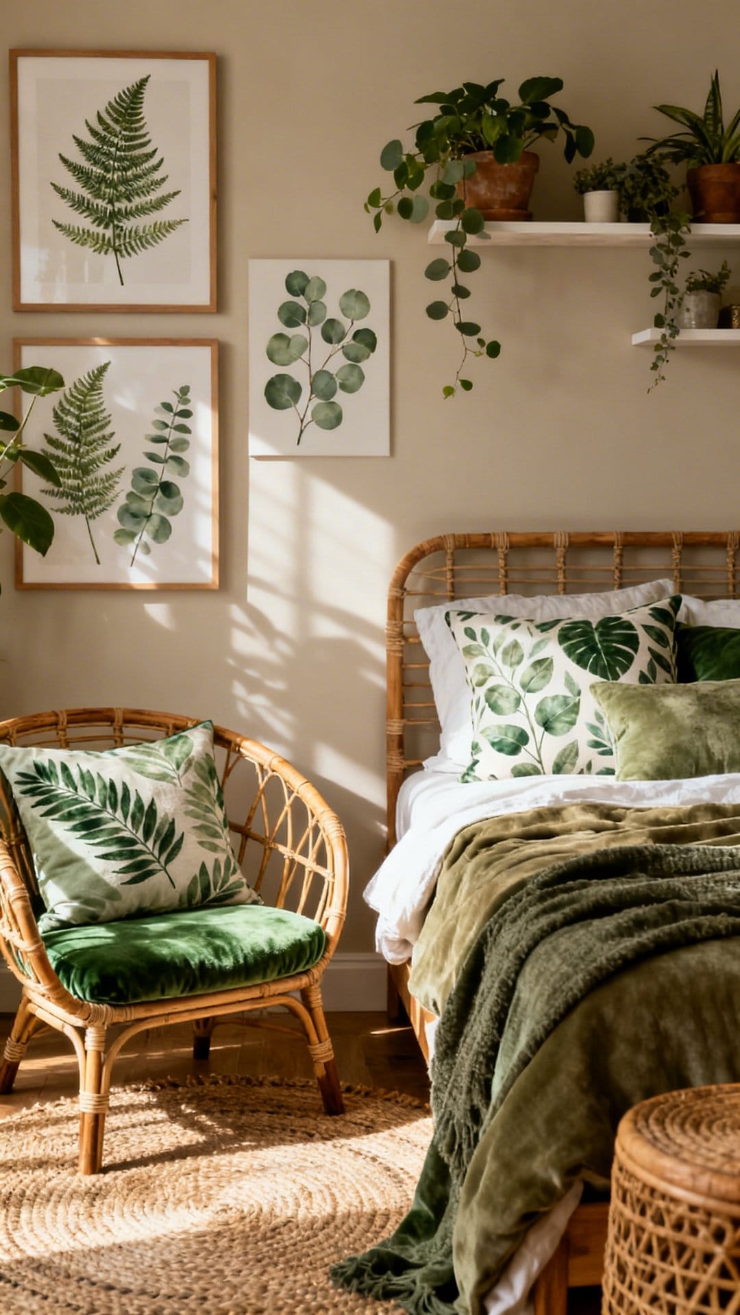 Add Botanical Prints and Leafy Motifs